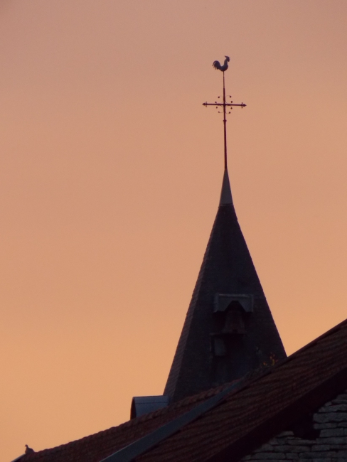 Eglise Saint-Symphorien coucher soleil